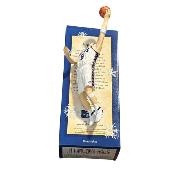 Hallmark Keepsake 2004 NBA Basketball Player Jason Kidd Nets Christmas Ornament - Picture 1 of 5